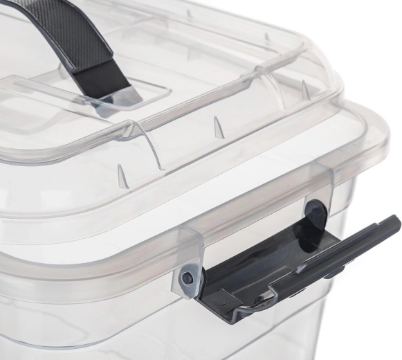 Biztonságos zárás masszív klipszekkel