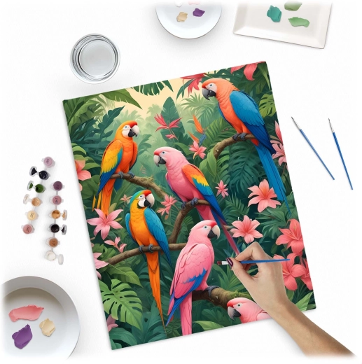 Teljes készlet, azonnal festésre kész