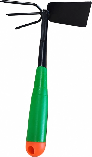 Kézi kerti kapa 2 az 1-ben kultivátorral, 31 cm