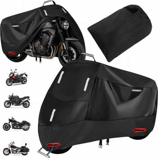 Univerzális vízálló ponyva motorhoz és robogóhoz XXXL 265 × 105 × 125 cm