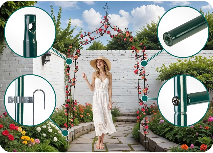 Egyszerű összeszerelés és biztos rögzítés