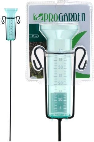 Csapadékmérő fém állvánnyal, 75 cm