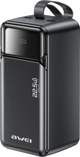 Awei powerbank 50000 mAh 22,5 W PD (PA-106) 3× USB-C-vel