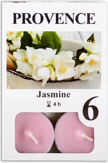 Provence jázmin illatú teamécsesek, 6 db