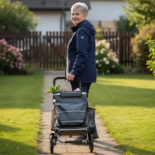 Kényelmes manőverezés a nagy kerekeknek köszönhetően