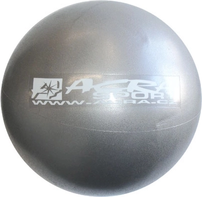 Acra Overball labda 30 cm, metál ezüst