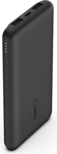 Powerbank 10 000mAh USB A és C 15W fekete