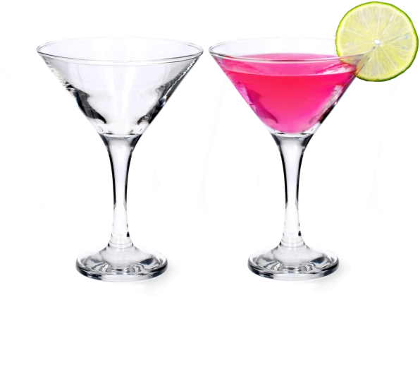LAV Misket martinis pohárkészlet 175 ml – 6 db