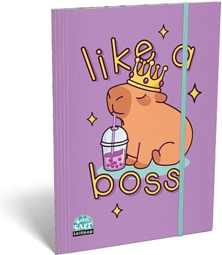 LizzyCard A5 irattartó mappa – capybara