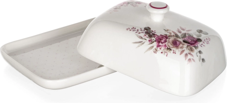 Praktikus fedél fogantyúval, amely frissen tartja a vajat