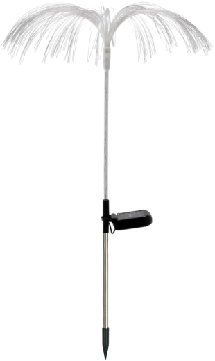 Meddúza napelemes lámpa 34 × 34 × 70 cm, 6 LED, multicolor
