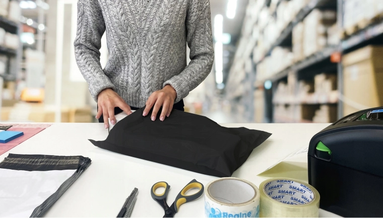 Hatékony csomagolás raktárban és webshopban