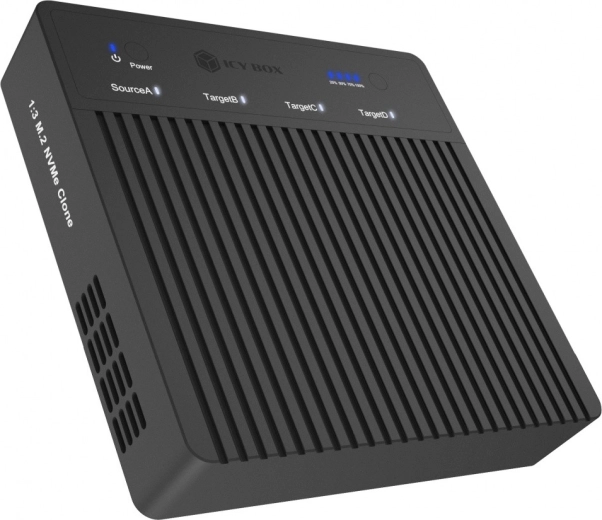 USB4 4-fészkes NVMe M.2 SSD duplikátor 1:3 klónozással