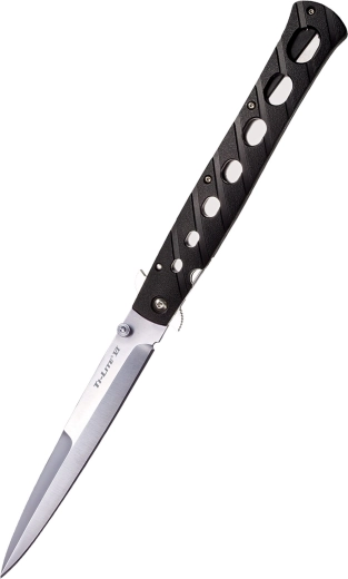 Cold Steel Ti-Lite 6" Zy-Ex taktikai zsebkés, 15,2 cm, fekete