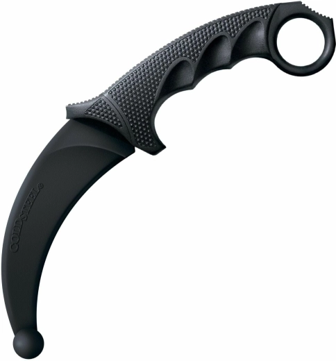 Cold Steel karambit tréner santoprenből, fekete
