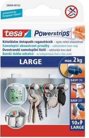 Kétoldalas ragasztószalag tárgyakhoz Tesa (5 × 2 db)
