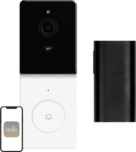 Moes Wi‑Fi videócsengő RF 433 MHz-cel és 1080p-vel