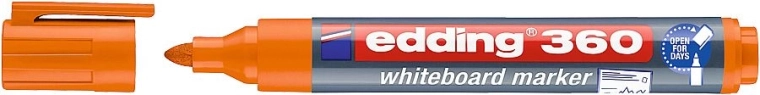 edding 360 fehértáblamarker, narancssárga