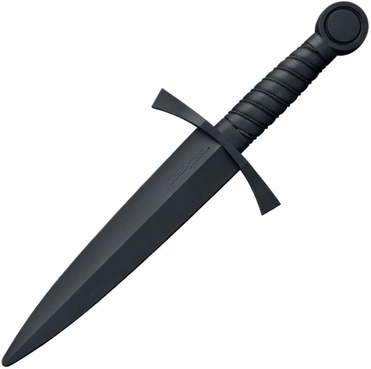 Cold Steel Medieval edző tőr Santoprene anyagból 25,4 cm fekete