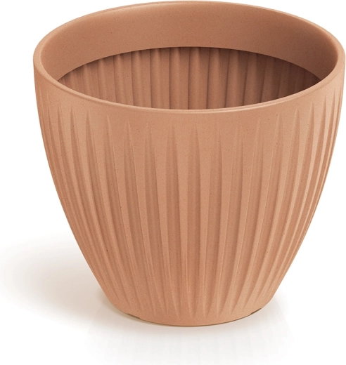 Latia Round virágcserép, 30 cm, terrakotta