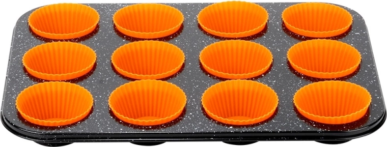 12 darab szilikon kosárka többszöri használatra