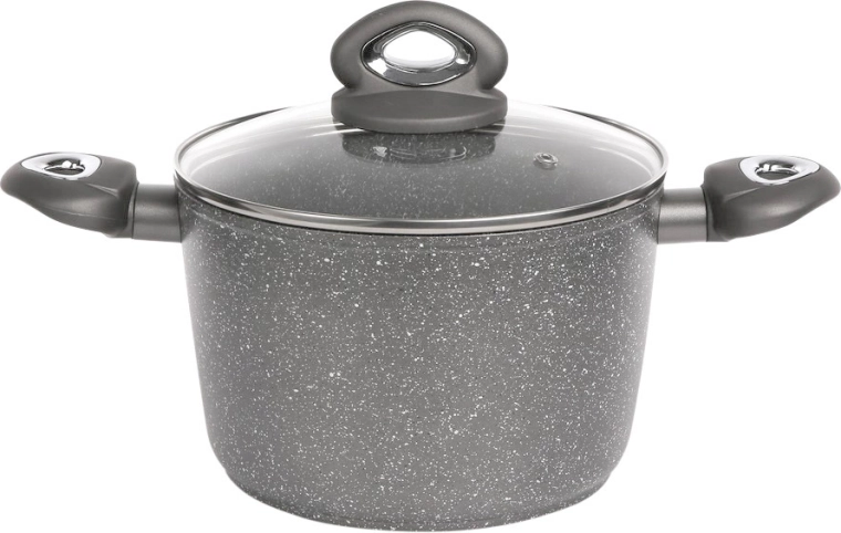 Valdinox Rock lábas 24 cm fedővel, 6 l