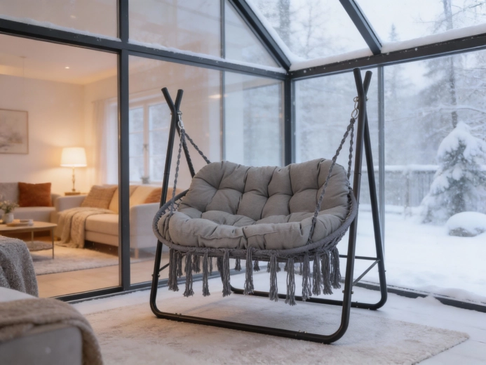 Stabil, porszórt acélállvány