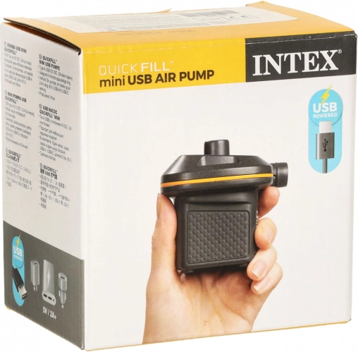 Elektromos USB pumpa matracokhoz és medencefelfújhatókhoz INTEX Quick-Fill 5V
