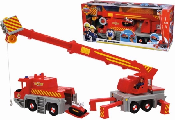 2 az 1-ben tűzoltó darus autó TŰZOLTÓ SAM