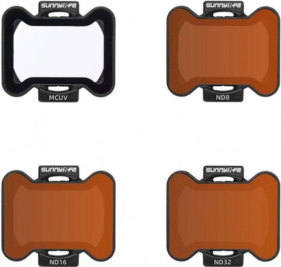 MCUV + ND8 + ND16 + ND32 szűrőkészlet DJI Avata 2 drónhoz – Sunnylife