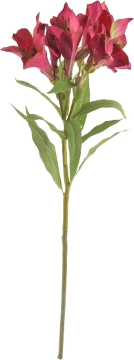 Mesterséges piros liliom 63 cm
