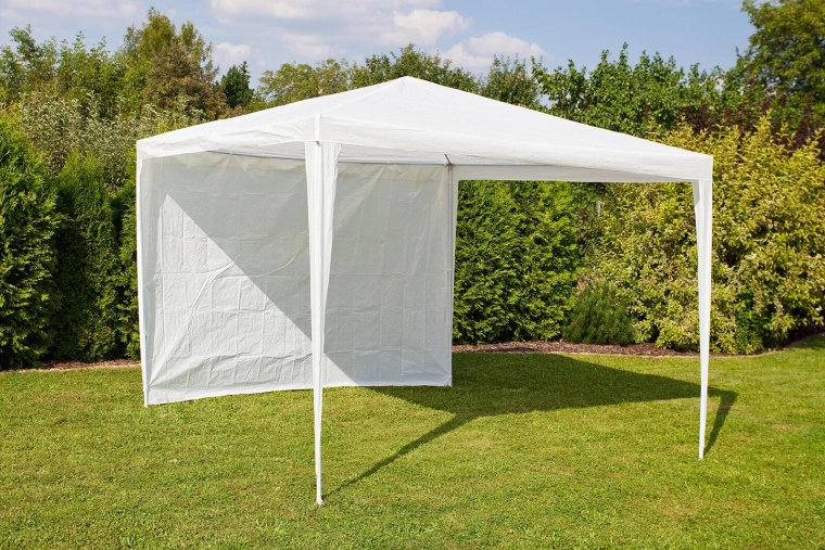 Gyors telepítés 3 × 3 m-es pavilonokhoz