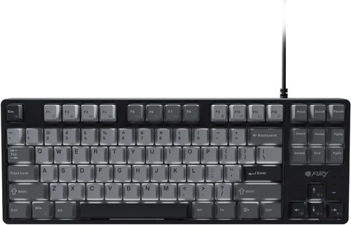 FURY Kanabo K2 mechanikus gamer billentyűzet, fekete–szürke, háttérvilágítással