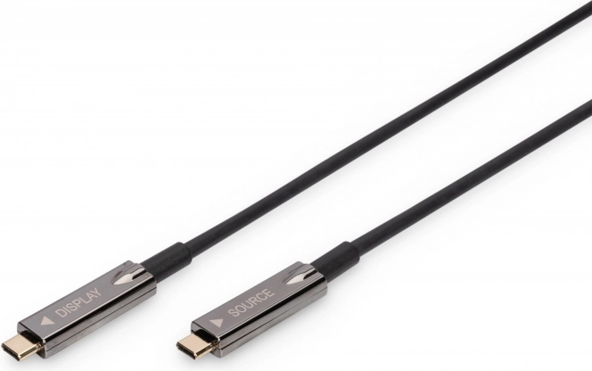 Aktív hibrid USB‑C – USB‑C kábel 4K 60 Hz, 10 m