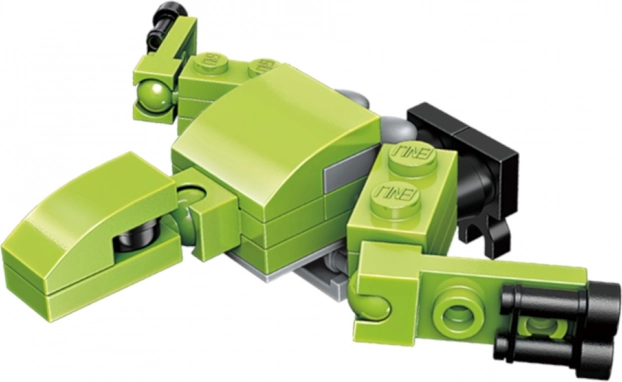 Qman Mecha Pterosauria 3 az 1-ben építőkészlet