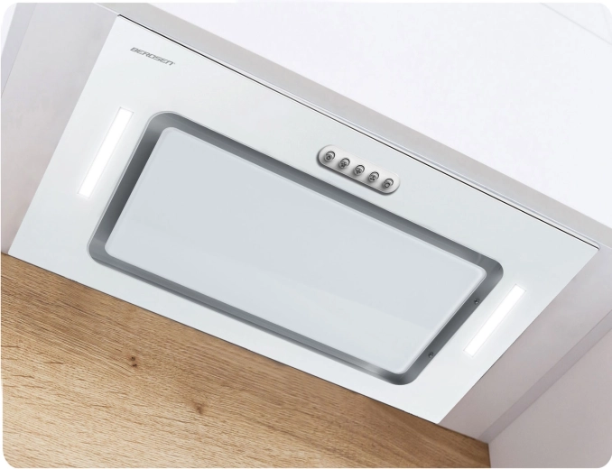 Dupla LED világítás a fényes főzőfelületért