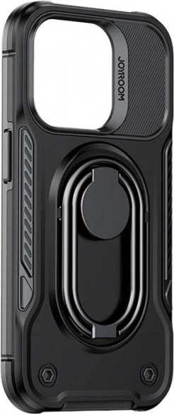 Fekete tok kickstanddel iPhone 14 Plushoz – Joyroom