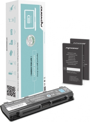 Movano akkumulátor Toshiba Satellite C850/L850 ноутбукhoz 4400 mAh (48 Wh) PA5024U-1BRS