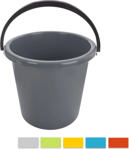 Műanyag Mamba vödör, 12 l, vegyes színek