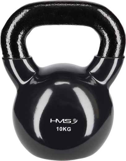 HMS vinil bevonatú 10 kg kettlebell