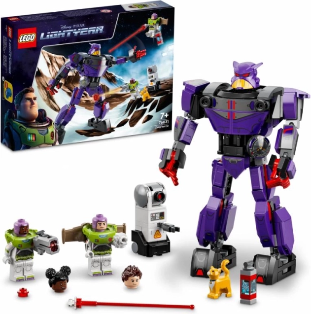 LEGO Disney Pixar Lightyear: csata Zurg ellen (építőkészlet 7+ éves gyerekeknek)