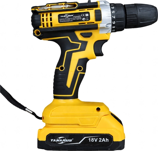 18 V teljesítmény és nyomatékbeállítás