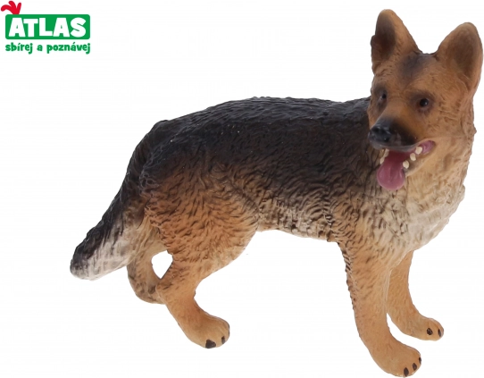 Német juhászkutya figura 6 cm