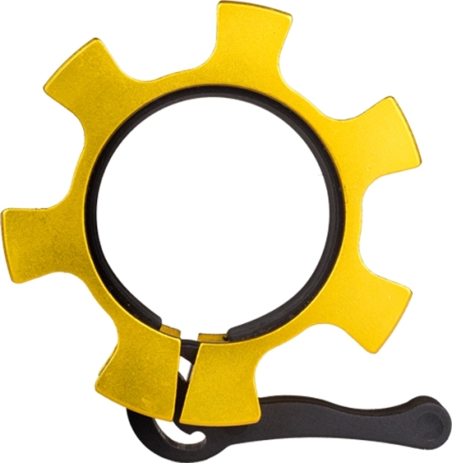 Tartós alumínium kivitel arany színben