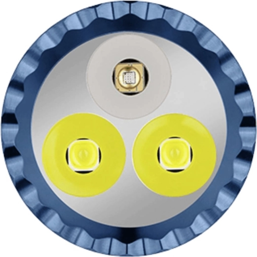 Kettős fény: semleges fehér + UV 365 nm