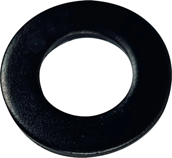 Lapos alátét M4 fekete – 30 darabos készlet
