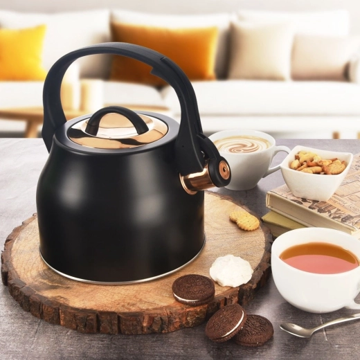 Elegáns fekete-arany design minden konyhába