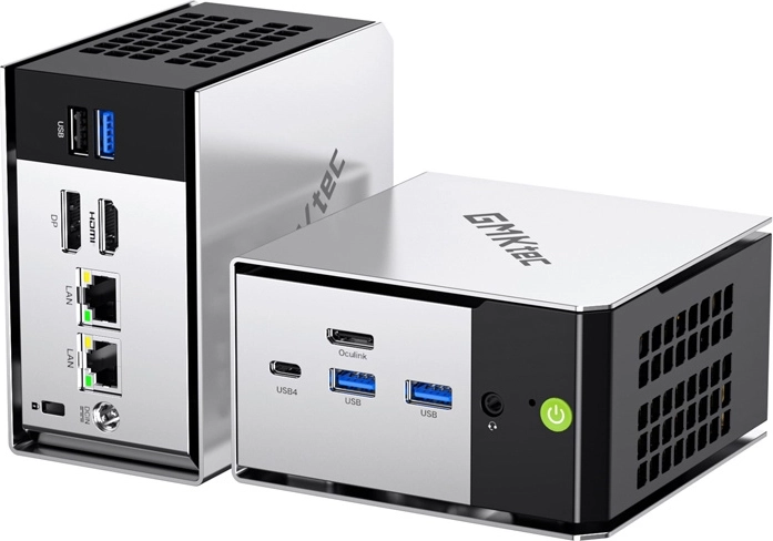 GMKtec M8 mini PC Ryzen 5 PRO 6650H processzorral, 16 GB RAM-mal és 512 GB SSD-vel, Windows 11 Pro