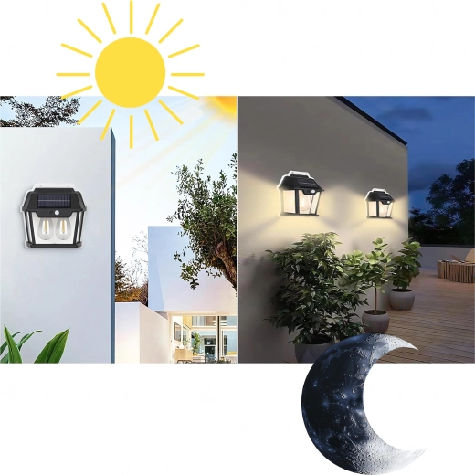 Automatikus világítás alkonyattól pirkadatig