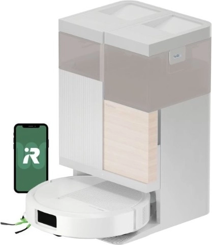 iRobot Roomba Plus 575 Combo robotporszívó AutoWash dokkolóállomással, fehér